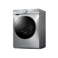 Midea 美的 快净系列 MG100VT57WIDS 滚筒洗衣机 10kg 老虎银