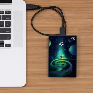 SEAGATE 希捷 Backup Plus 铭系列 2.5英寸Micro-B便携移动机械硬盘 2TB USB3.0 STHN2000401