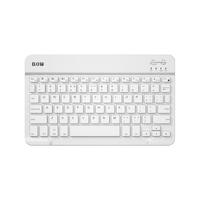 B.O.W 航世 HB032-Y 78键 蓝牙无线薄膜键盘 白色 无光