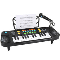 熊太宝 儿童电子琴玩具乐器男女童玩具宝宝玩具钢琴带话筒