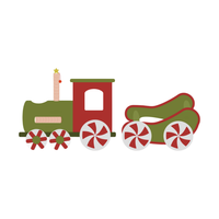 zeze 圣诞小火车厢猫爬架 64*38*40cm