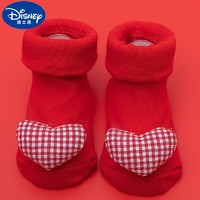 Disney 迪士尼 秋冬婴儿纯棉地板袜