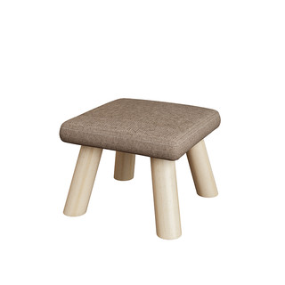 小凳子家用圆凳蘑菇凳创意可爱客厅小板凳子矮凳实木布艺换鞋脚凳