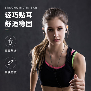 SoundMAGIC声美 E11C入耳式耳机有线控带麦音乐耳塞手机电脑通用（枪色、官方标配）
