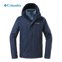 Columbia 哥伦比亚 WE1161 抓绒内胆三合一冲锋衣
