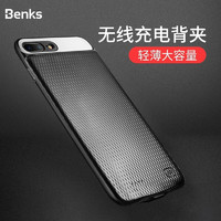 Benks 苹果7背夹充电宝 iphone7plus手机壳电池专用大容量X背夹8p超薄一体八便携式7p移动电源plus手机壳6sp
