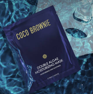 Coco Brownie 可莱妮双藻面膜 30ml*7片