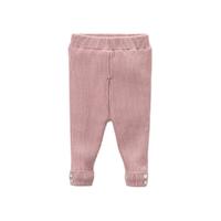 DAVE&BELLA 戴维贝拉 DB6495 儿童加绒毛线裤 深粉 66cm
