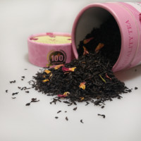 PLUS会员：KANDRICK 玫瑰风味锡兰红茶 FBOP级细嫩红茶+玫瑰花瓣 100g/罐