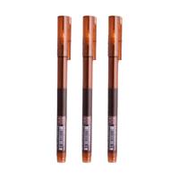 Snowhite 白雪 T16F 拔帽走珠笔 棕杆栗棕芯 0.5mm 12支装