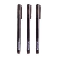 Snowhite 白雪 T16F 拔帽走珠笔 黑杆绅黑芯 0.5mm 12支装