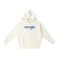 Wrangler 威格 男女款连帽卫衣 WMT002336100893-A01071 米白色 XS