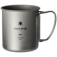 snow peak 钛金属单层杯，300ml，160元