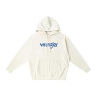 Wrangler 威格 男女款连帽卫衣 WMT002336100893-A01071 米白色 S