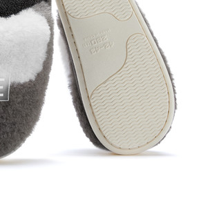 POSEE 朴西 家居系列 PS3609 男女款棉拖鞋 炭灰色 42-43