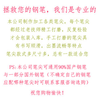 【10枚装】钢笔笔尖通用钢笔头飞机尖炫彩镀金黑色EF/F特极细英雄毕加索烂笔头暗尖明尖美工弯尖0.38/0.28mm（送收纳盒1个、官方标配、明尖、飞机尖F0.5mm【10枚装】）