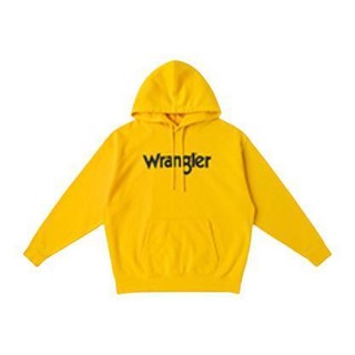 Wrangler 威格 男女款连帽卫衣 WMT002336100893-A01072 黄色 M