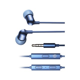 NetEase CloudMusic 网易云音乐 ME01W 入耳式降噪有线耳机 蓝色 3.5mm