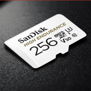 SanDisk 闪迪 SDSQQNR-256G-ZN6IA Micro-SD存储卡 256GB（UHS-I、V30、U3）