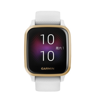 GARMIN 佳明 Venu Sq 运动手表 010-02427-61 象牙白 40.6mm 非音乐版