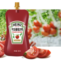 Heinz 亨氏 番茄酱 袋装番茄沙司 意大利面薯条酱 320g*4袋装