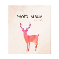 Nakabayashi 仲林 NBP-D6-3D 大6寸插袋式相册 福禄满盈 500张 单册装