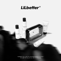 LILBETTER 小熊男士 Lilbetter男士专用温和护肤礼盒装保湿清爽控油洗面奶乳液侣型箱