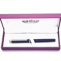 HERO 英雄 钢笔 1063 蓝色 F尖 单支装