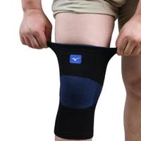 Mizuno 美津浓 运动护膝 黑蓝色 L 两只装