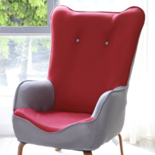 简氧 YHCO08 单人沙发椅 红色
