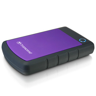 Transcend 创见 StoreJet 25H3P 2.5英寸便携移动机械硬盘 4TB USB 3.0 紫色