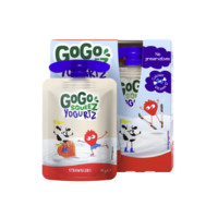 GoGo SqueeZ 梦果鲜 酸奶 草莓味 85g*4袋