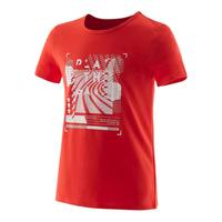 DECATHLON 迪卡侬 100系列 8578584 男童短袖T恤 炙红色 165cm