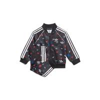 adidas ORIGINALS SST SET 儿童运动套装 GD2838 黑色 80cm