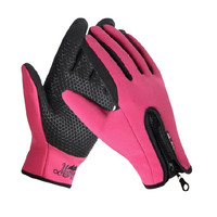 Tutngear 中性户外手套 S0212 玫红 M 蜂巢款