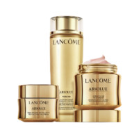 LANCOME 兰蔻 菁纯臻颜护肤套装 (玫瑰精华水150ml+焕亮眼霜20ml+精粹乳霜滋润版60ml)