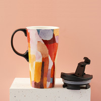 大都会艺术博物馆 拱形房间马克杯 9x5x10cm 创意骨瓷环保咖啡水杯子