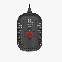 SUNSUN 森森 乌龟加热棒GW-50B款50W 适合低水位3.8CM