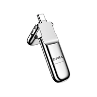EAGET 忆捷 SU10 USB 3.1 固态U盘 银色 128GB Type-C双口