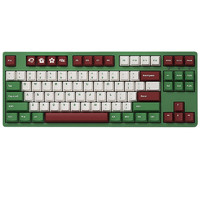 Akko 艾酷 3087DS红豆抹茶 87键 有线机械键盘