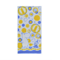 MOOMIN 47-D1852065 儿童卡通毛巾 肥皂泡款 蓝色 50*25cm