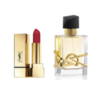 YVES SAINT LAURENT YSL圣罗兰自由之水明星香色礼盒 黑金方管香水礼物送女友