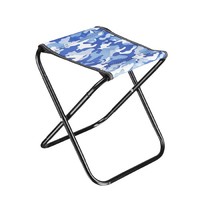 ROCVAN 诺可文 便携式折叠凳 蓝迷彩