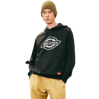 Dickies 帝客 男女款连帽卫衣 DK007029 黑色 XL