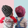 婴儿帽子秋冬季纯棉新生儿套头帽宝宝男童网红儿童婴幼儿可爱超萌（S【建议0-6个月宝宝】、0-48个月、咖啡色）