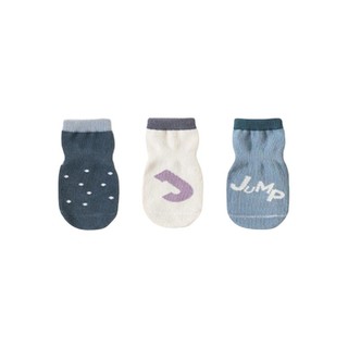 NEMO BABY 男童袜子 3双装 卡通几何 L
