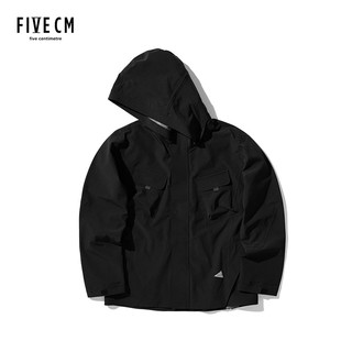 5cm/FIVECM男装时尚宽松夹克季休闲前卫舒适有型7140F8B（XL、Khaki/KHX）