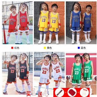 夏季儿童篮球服套装男女童宝宝幼儿园六一表演服中小学生训练球衣（12码儿童XS/110-120身高、PYRIS绿色23号）