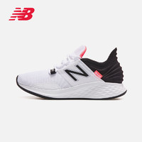 【D】New Balance NB官方女款ROAV系列WROAVLW透气网面舒适缓（40、白色/黑色 WROAVLW）