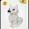 nanoblock 日本小颗粒微积木i宠物猫狗 拼装玩具桌面摆件成人礼物（腊肠犬）